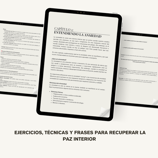 Calma en Tiempos de Ansiedad Guía práctica para recuperar tu paz interior
