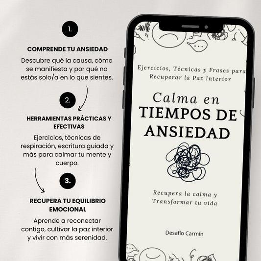 Calma en Tiempos de Ansiedad Guía práctica para recuperar tu paz interior